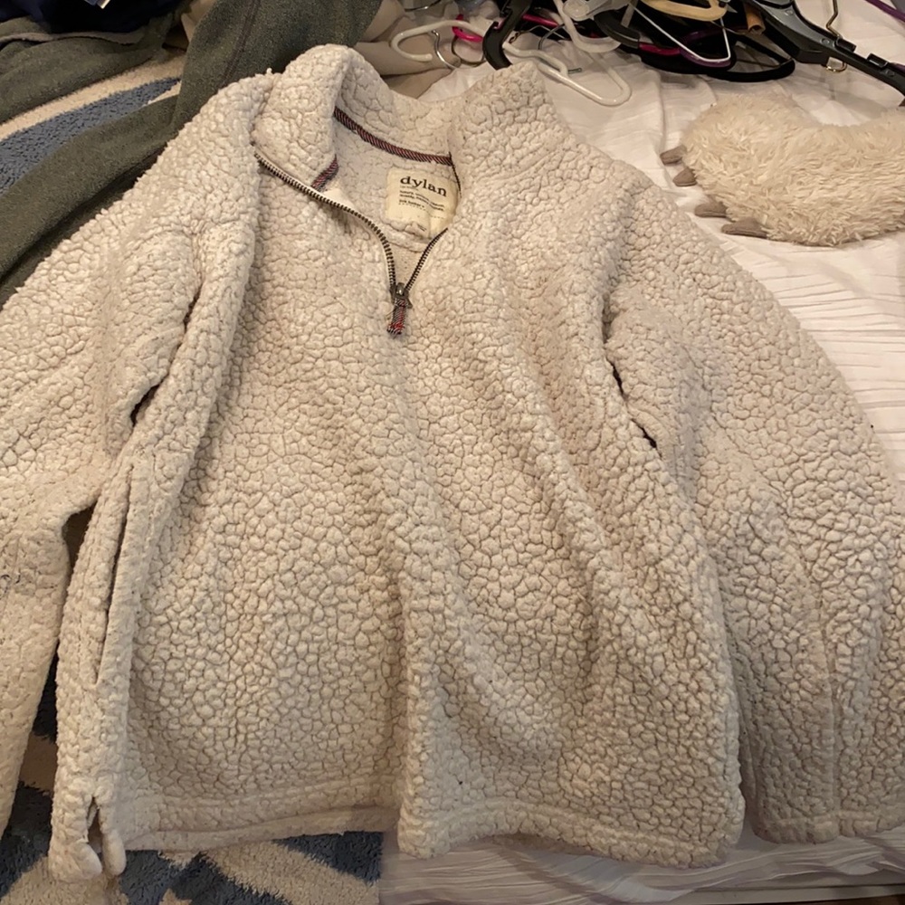 white whool jacket